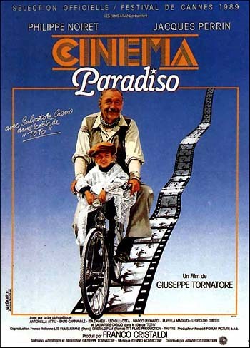 Cartaz do filme "Cinema Paradiso"